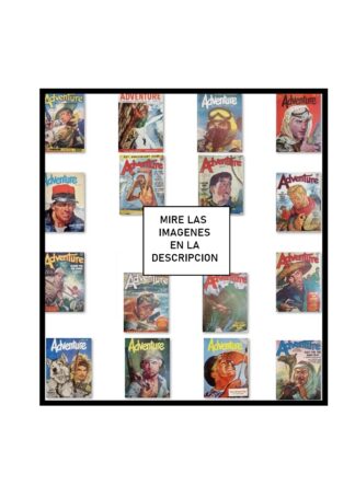Lote de 18 Historietas Antiguas Adventure 1950s En Ingles