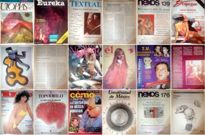 Coleccion De 61 Notas Editoriales Carlos Monsivais 1973-90s - Image 5
