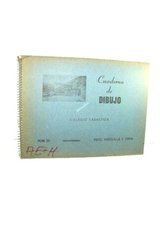 Antiguo Cuaderno Escolar Colegio Labastida Años 50s