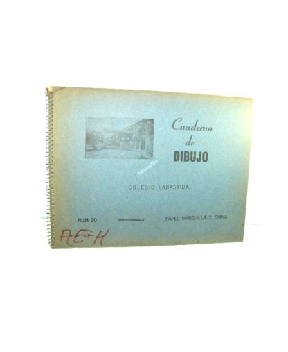 Antiguo Cuaderno Escolar Colegio Labastida Años 50s