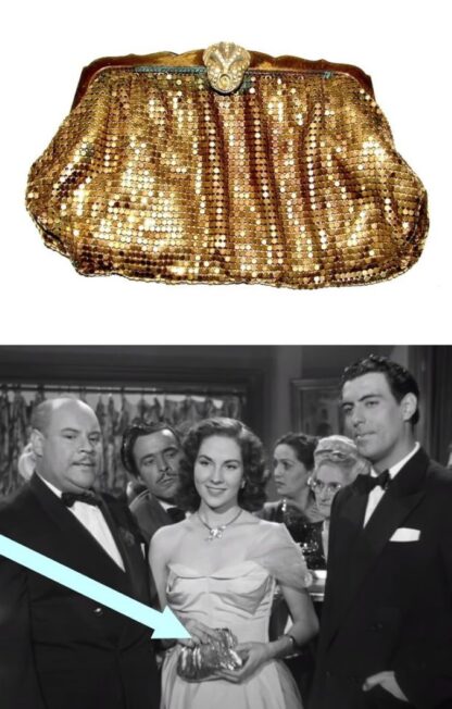 Bolso De Dama Antiguo Whiting & Davis Malla Años 40s