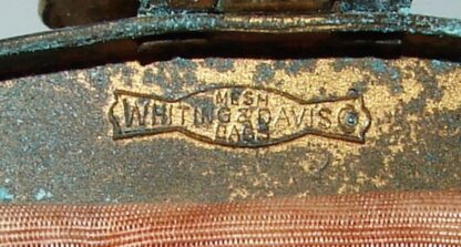 Bolso De Dama Antiguo Whiting & Davis Malla Años 40s - Image 9