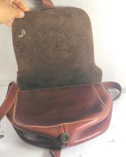 Bolso Retro Genno D. Lucca Bandolera Cuero, Años 70s - Image 6