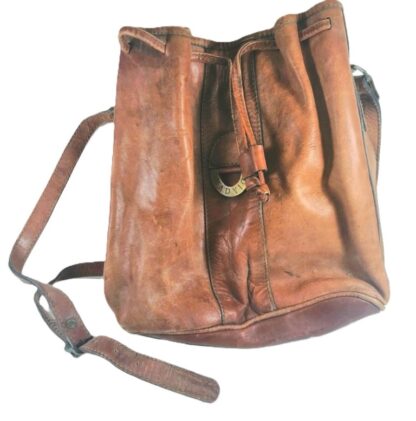 Bolso Retro Hippie Marvin, Años 70s Piel - Image 3