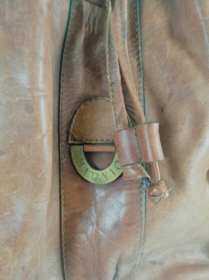 Bolso Retro Hippie Marvin, Años 70s Piel - Image 6
