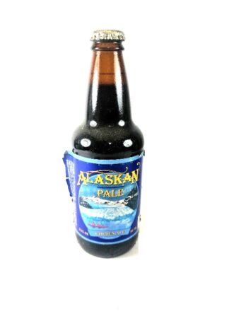 BOTELLA DE CERVEZA VINTAGE. ALASKAN PALE. ( ALASKA )