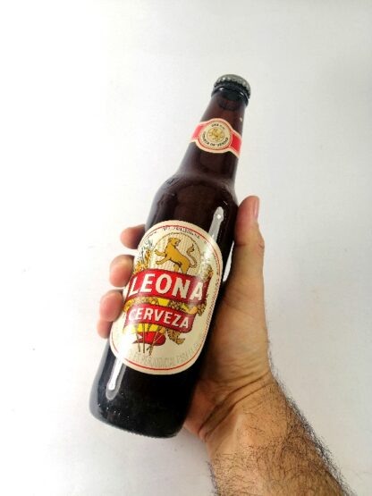 BOTELLA DE CERVEZA VINTAGE. LEONA. ( COLOMBIA / EXTINTA ) - Image 6