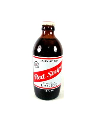 BOTELLA DE CERVEZA VINTAGE. RED STRIPE 2001 (jamaica)