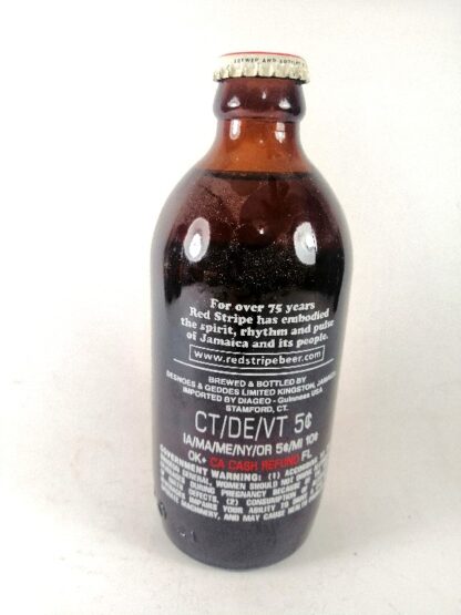 BOTELLA DE CERVEZA VINTAGE. RED STRIPE 2001 (jamaica) - Image 5