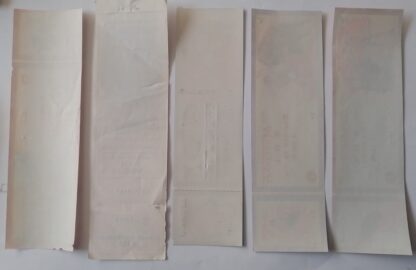 5 Boletos De Corridas De Toros, Monumental Monterrey Años 80s - Image 7