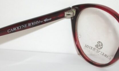 Autenticas Gafas Retro, Carlolyne Roehm 1980s / Raras - Image 3