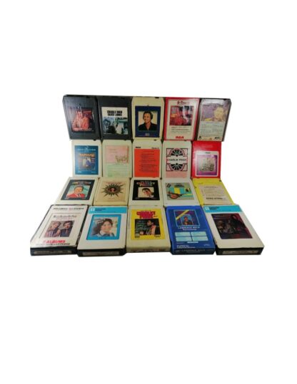 Lote De 20 Cartuchos 8 Track, Musica Folk 60s 70s