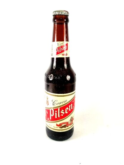BOTELLA DE CERVEZA RETRO. PILSEN (COSTA RICA)