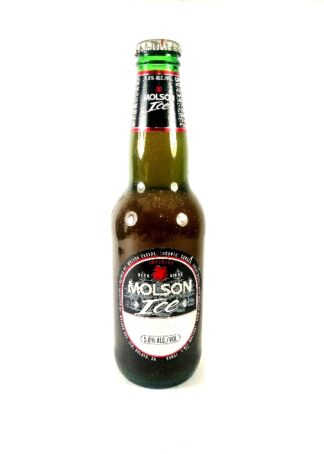 BOTELLA DE CERVEZA VINTAGE. MOLSON ICE, (CANADA).