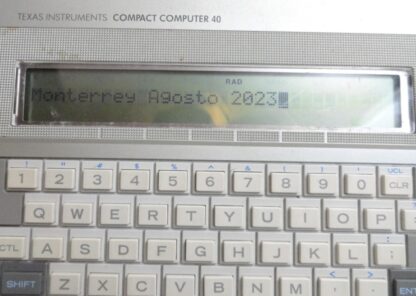 Mini Computadora Retro Texas Instruments Compact Computer 40 - Image 7