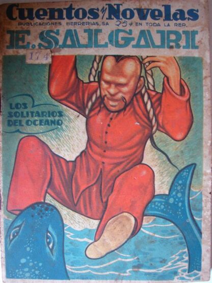 Lote De 26 Novelas Antiguas De Emilio Salgari Años 30s - Image 8