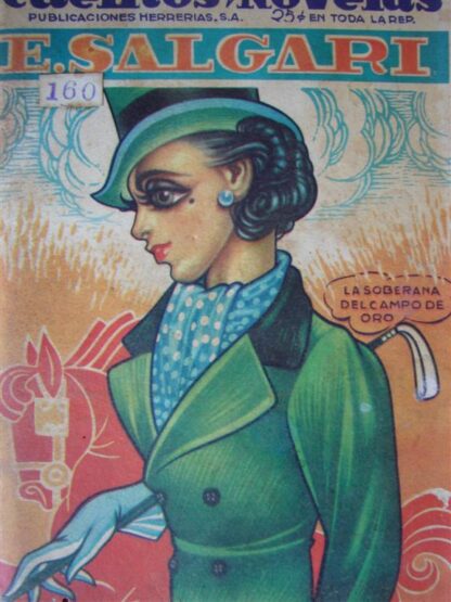 Lote De 26 Novelas Antiguas De Emilio Salgari Años 30s - Image 11