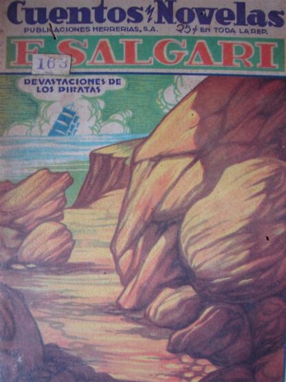 Lote De 26 Novelas Antiguas De Emilio Salgari Años 30s - Image 15