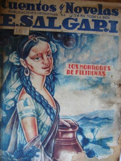 Lote De 26 Novelas Antiguas De Emilio Salgari Años 30s - Image 23