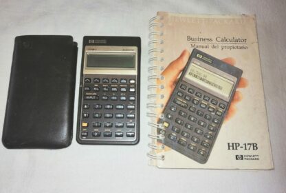Calculadora Retro Hp 17bii. Con Manual, Años 90s - Image 3