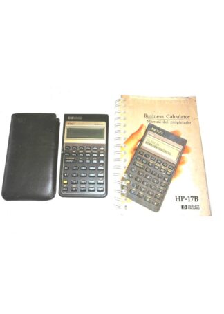 Calculadora Retro Hp 17bii. Con Manual, Años 90s