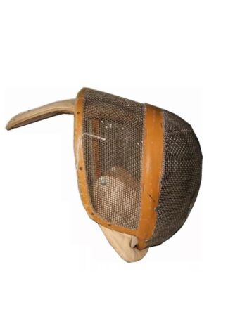 Rarisima Careta De Esgrima Antigua, Ca. 1890-1915