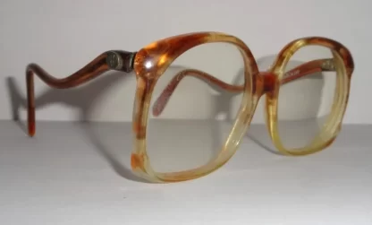 Autenticas Gafas Antiguas, Monique Van Burenberg 1970s Rara - Image 3