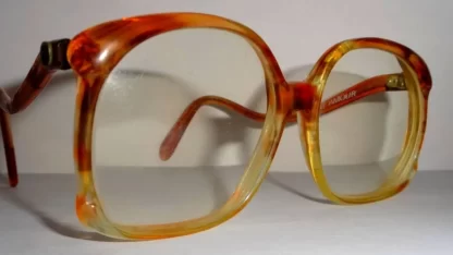 Autenticas Gafas Antiguas, Monique Van Burenberg 1970s Rara - Image 5