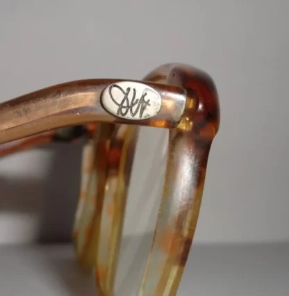 Autenticas Gafas Antiguas, Monique Van Burenberg 1970s Rara - Image 2