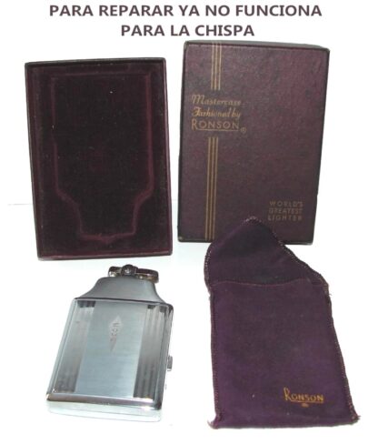 Encendedor Cigarrera Antigua, Ronson, Años 50s - Image 3