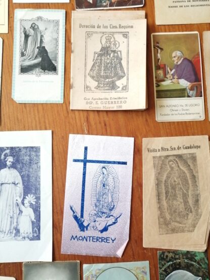 Lote De 68 Estampas Religiosas Antiguas 1890-1960 - Image 10