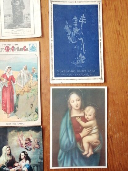 Lote De 68 Estampas Religiosas Antiguas 1890-1960 - Image 16