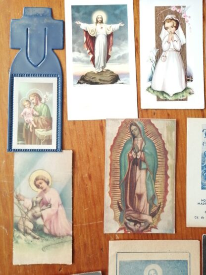 Lote De 68 Estampas Religiosas Antiguas 1890-1960 - Image 17