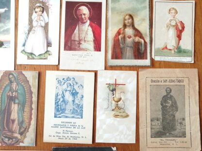 Lote De 68 Estampas Religiosas Antiguas 1890-1960 - Image 18