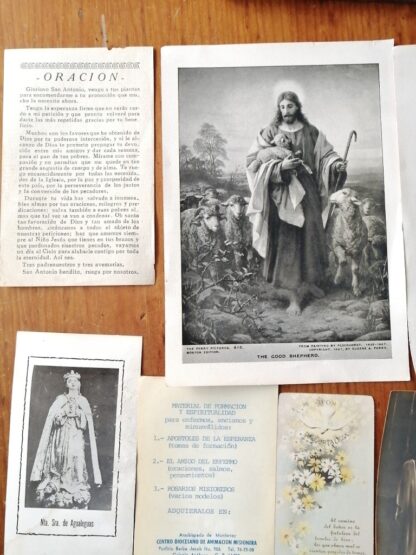 Lote De 68 Estampas Religiosas Antiguas 1890-1960 - Image 2
