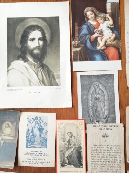 Lote De 68 Estampas Religiosas Antiguas 1890-1960 - Image 3