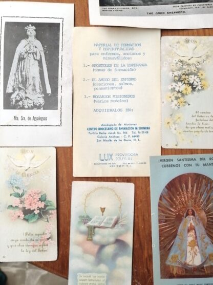 Lote De 68 Estampas Religiosas Antiguas 1890-1960 - Image 4