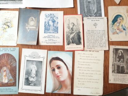 Lote De 68 Estampas Religiosas Antiguas 1890-1960 - Image 5
