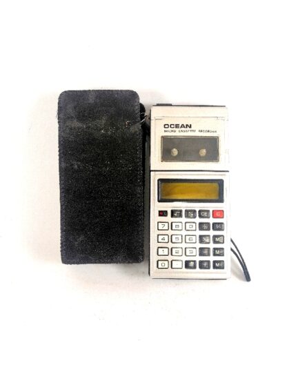 MUY RARA GRABADORA CALCULADORA RETRO, AÑOS 80s PARA REPARAR