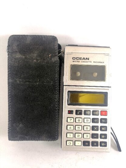 MUY RARA GRABADORA CALCULADORA RETRO, AÑOS 80s PARA REPARAR - Image 2