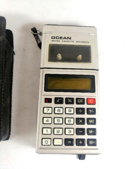 MUY RARA GRABADORA CALCULADORA RETRO, AÑOS 80s PARA REPARAR - Image 3