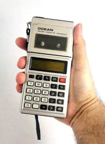 MUY RARA GRABADORA CALCULADORA RETRO, AÑOS 80s PARA REPARAR - Image 6