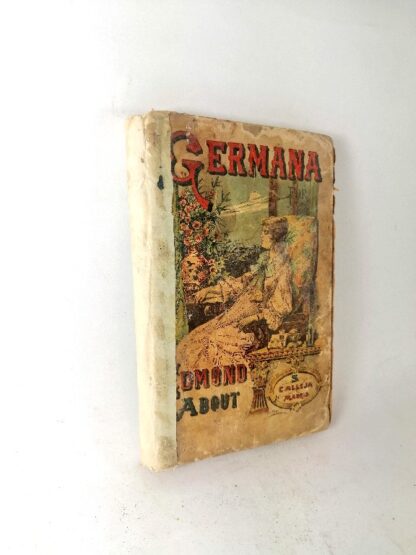 LIBRO ANTIGUO. GERMANA. EDMUNDO ABOUT Ca. 1890 NVL - Image 2