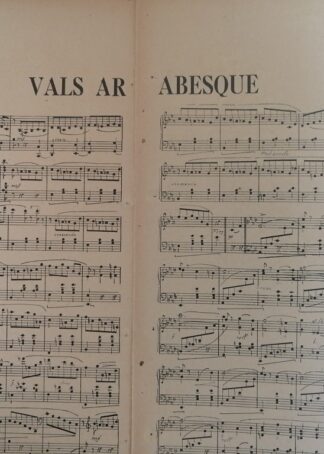 PARTITURA ANTIGUA VALS ARABE. ALBERT LANDRY. 1920