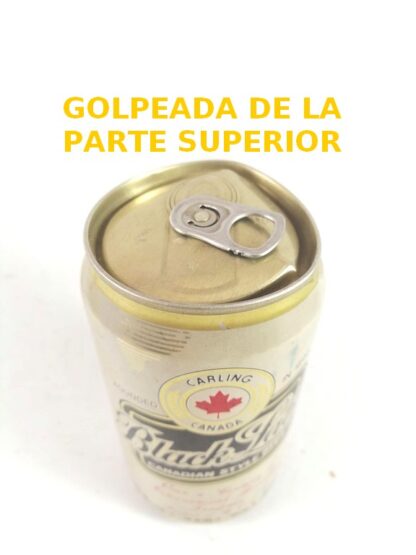 LATA DE CERVEZA RETRO, CARLING BLACK LABEL , CANADA 1980s - Image 4