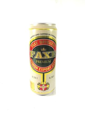 LATA DE CERVEZA RETRO, FAXE PREMIUM T. GRANDE. (DINAMARCA)