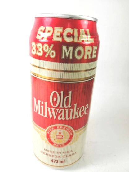 LATA DE CERVEZA RETRO, OLD MILWAUKEE 473. U.S.A - Image 5