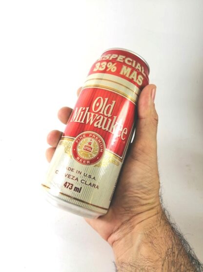 LATA DE CERVEZA RETRO, OLD MILWAUKEE 473. U.S.A - Image 8
