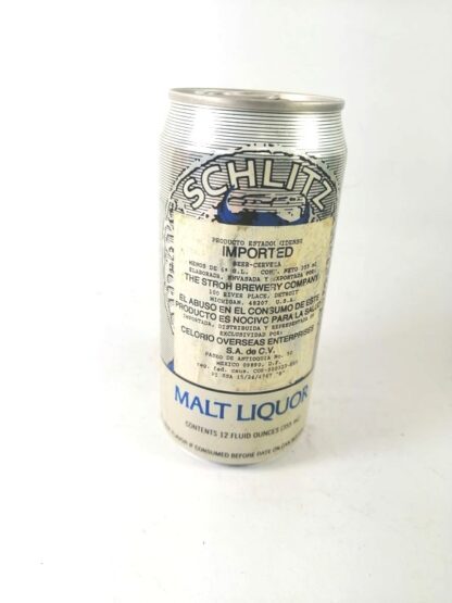 LATA DE CERVEZA VINTAGE, SCHLITZ 1991.  ALEMANIA - Image 4