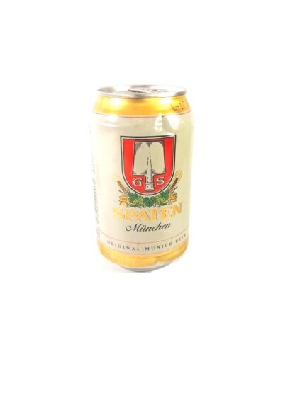 LATA DE CERVEZA VINTAGE, SPATEN, (ALEMANIA) 1998